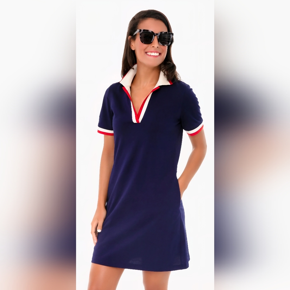 Tuckernuck Navy Polo Dress